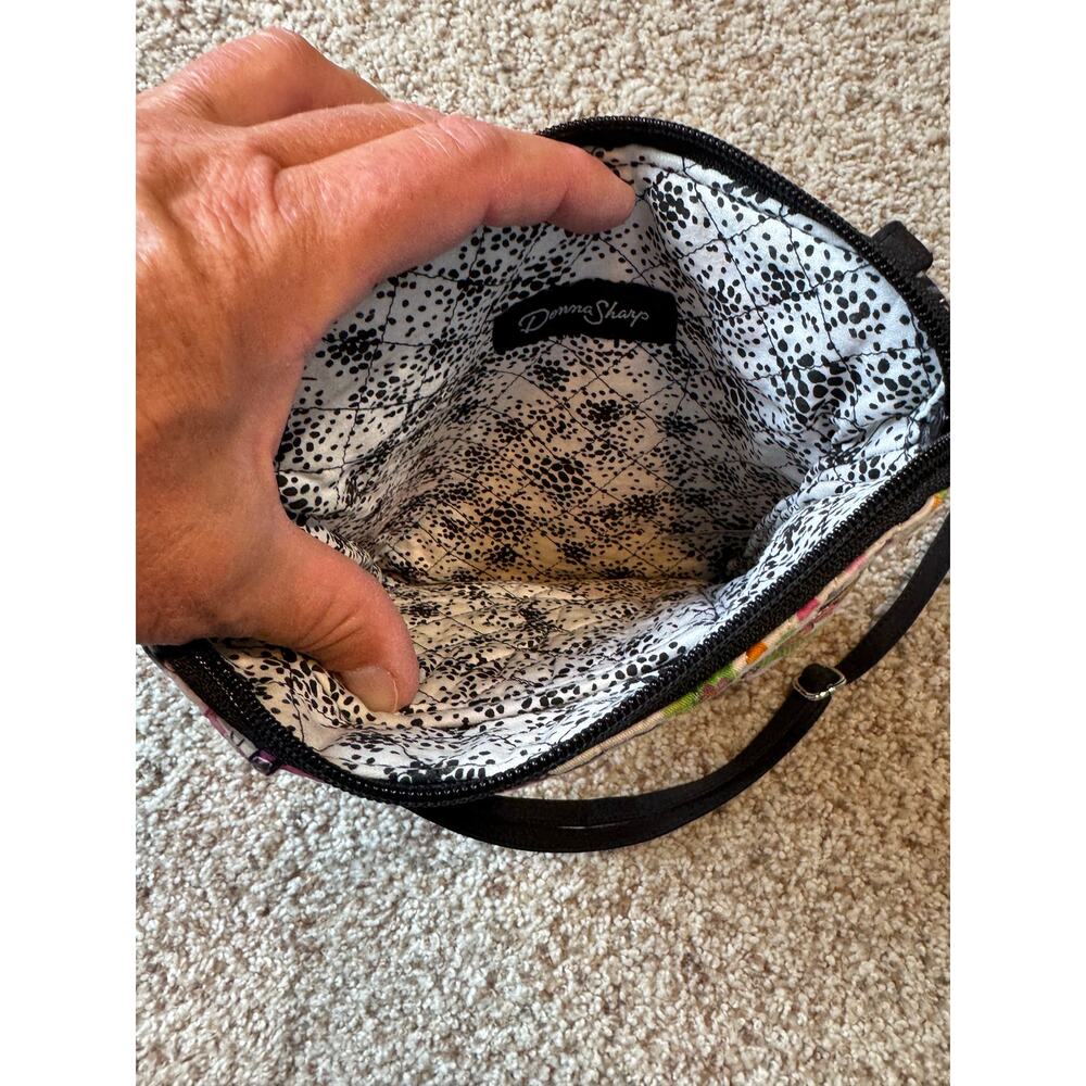 Donna Sharp Quilted Patchwork Floral Crossbody Pu… - image 5